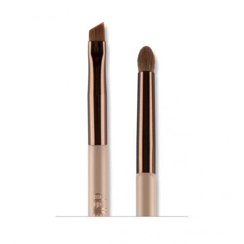 Dvipusis makiažo šepetėlis Delilah Dual Ended Precision Brush, nuotrauka 2