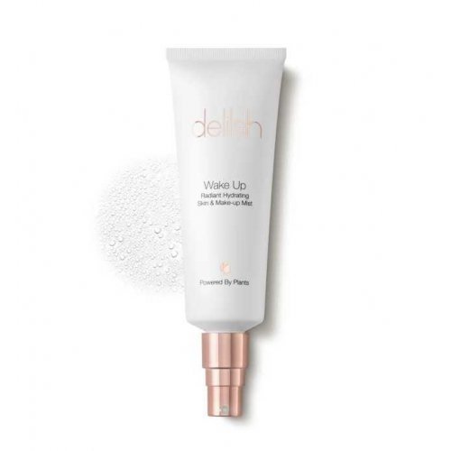 Drėkinamoji veido ir makiažo dulksna Delilah Wake Up Radiant Hydrating Mist